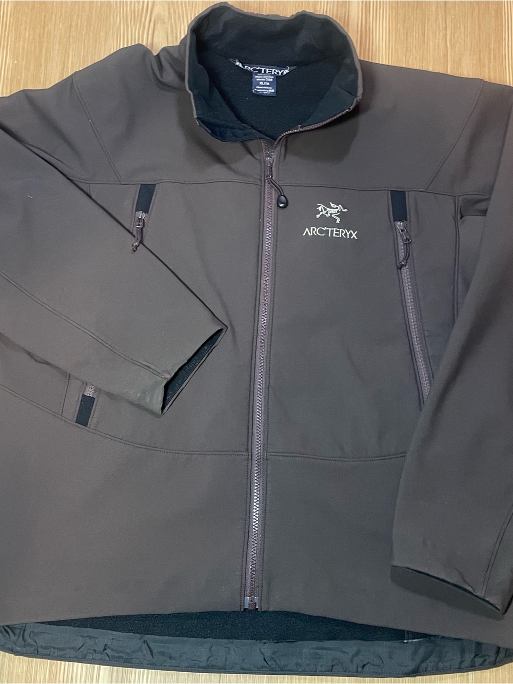 Vintage Arc'teryx Gamma SV Fleece Lined Softshell Jacket XL Brown Gorpcore